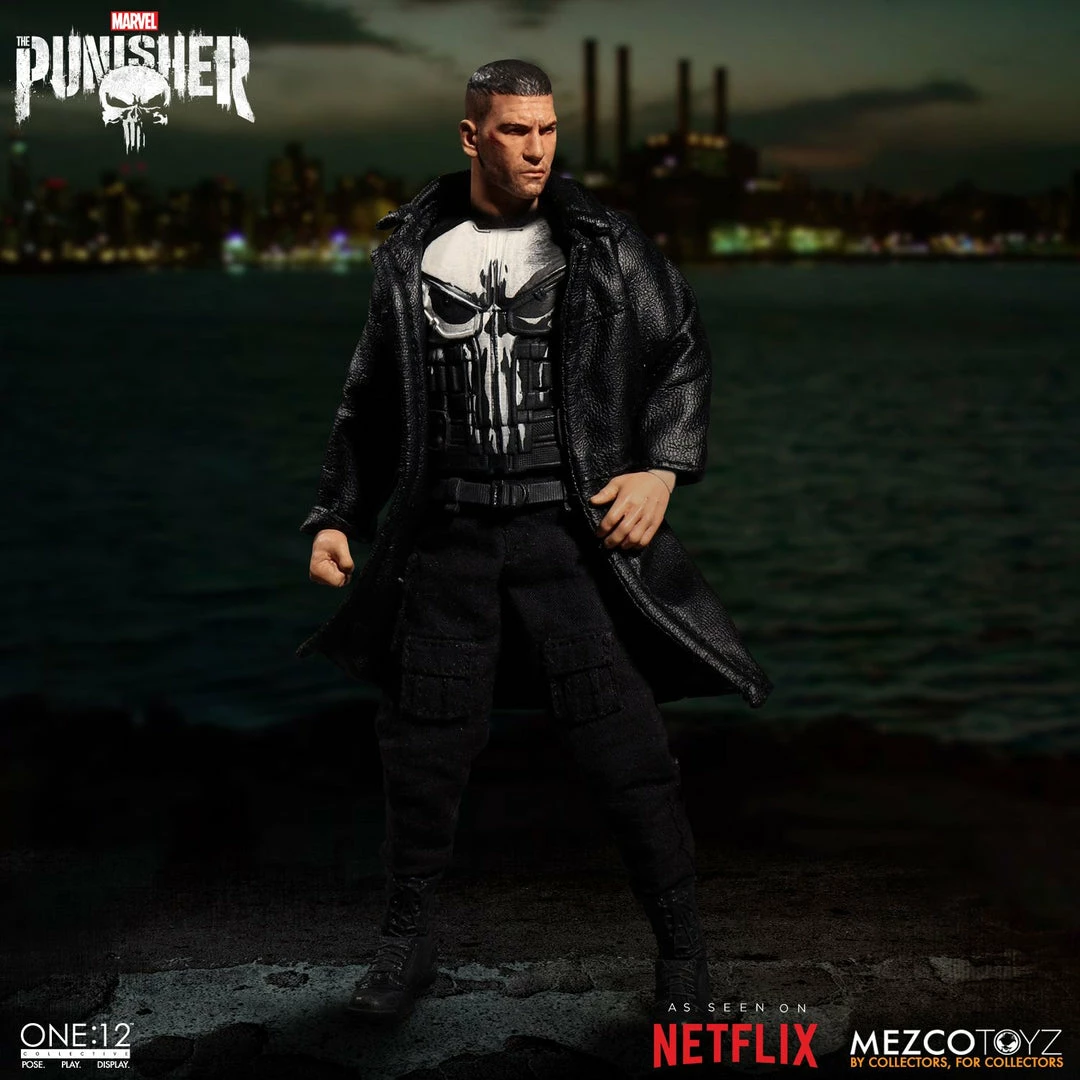 Vendor-unknown Mezco Toyz One:12 Collective Marvel Comics Punisher 1/12 Scale 6" Action Figure 9 Vendor-unknown Mezco Toyz One:12 Collective Marvel Comics Punisher 1/12 Scale 6" Action Figure