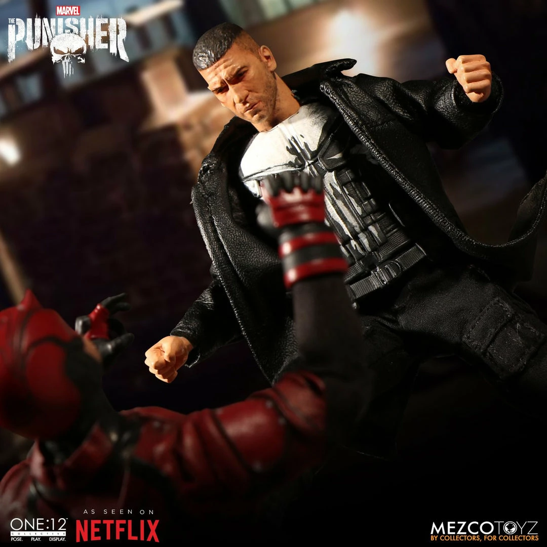 Vendor-unknown Mezco Toyz One:12 Collective Marvel Comics Punisher 1/12 Scale 6" Action Figure 11 Vendor-unknown Mezco Toyz One:12 Collective Marvel Comics Punisher 1/12 Scale 6" Action Figure