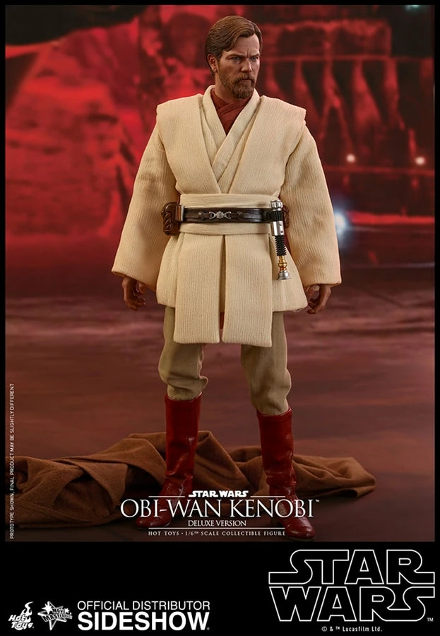 Vendor-unknown Hot Toys Star Wars Episode III Revenge Of The Sith Obi-Wan Kenobi (Deluxe Version) 1/6 Scale Figure 5 Vendor-unknown Hot Toys Star Wars Episode III Revenge Of The Sith Obi-Wan Kenobi (Deluxe Version) 1/6 Scale Figure