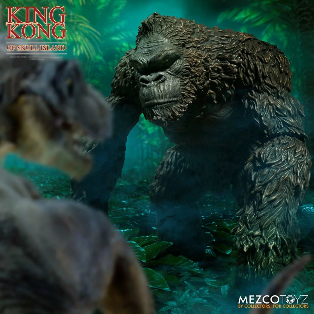 Maybang's Collectibles Mezco Toyz King Kong Of Skull Island King Kong 7" Action Figure 3 Maybang's Collectibles Mezco Toyz King Kong Of Skull Island King Kong 7" Action Figure