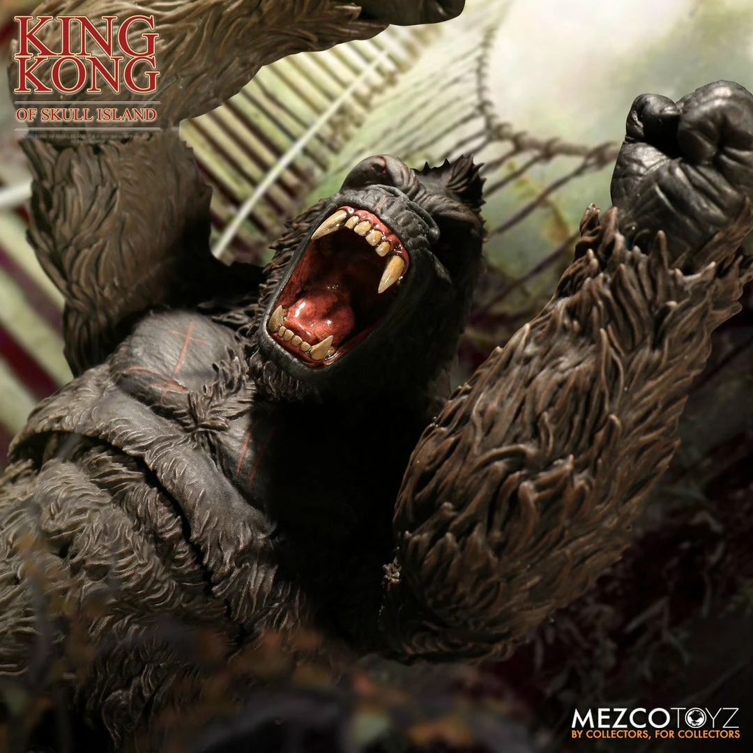 Maybang's Collectibles Mezco Toyz King Kong Of Skull Island King Kong 7" Action Figure 5 Maybang's Collectibles Mezco Toyz King Kong Of Skull Island King Kong 7" Action Figure