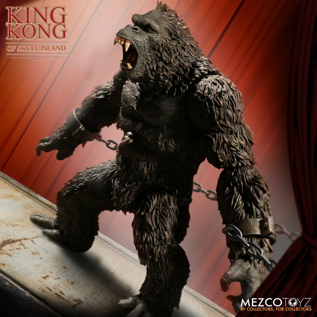 Maybang's Collectibles Mezco Toyz King Kong Of Skull Island King Kong 7" Action Figure 6 Maybang's Collectibles Mezco Toyz King Kong Of Skull Island King Kong 7" Action Figure