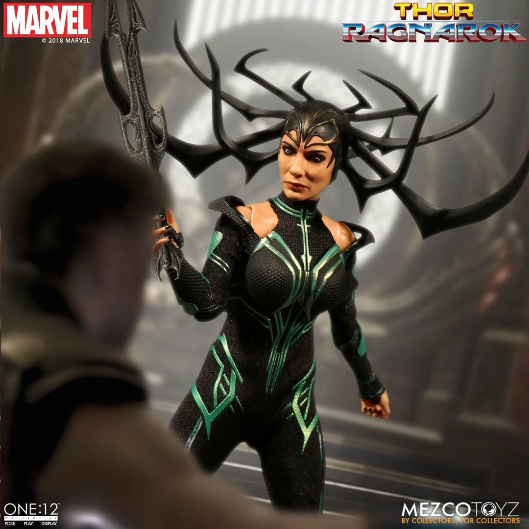 Maybang's Collectibles Mezco Toyz One:12 Collective Marvel Comics Thor Ragnarok Hela 1/12 Scale Action Figure 1 Maybang's Collectibles Mezco Toyz One:12 Collective Marvel Comics Thor Ragnarok Hela 1/12 Scale Action Figure