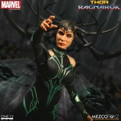 Maybang's Collectibles Mezco Toyz One:12 Collective Marvel Comics Thor Ragnarok Hela 1/12 Scale Action Figure