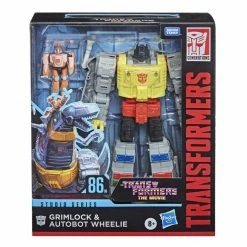 Maybang's Collectibles Hasbro Transformers Studio Series 86-06 Leader Grimlock & Wheelie Action Figure Set 8 Maybang's Collectibles Hasbro Transformers Studio Series 86-06 Leader Grimlock & Wheelie Action Figure Set