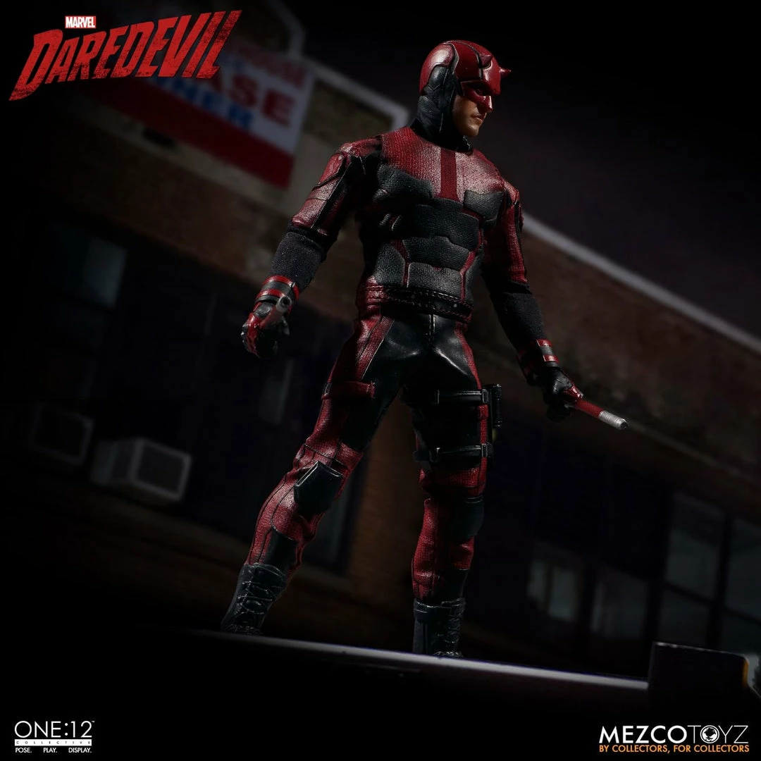 Maybang's Collectibles Mezco Toyz One:12 Collective Marvel Comics Daredevil 1/12 Scale Action Figure 3 Maybang's Collectibles Mezco Toyz One:12 Collective Marvel Comics Daredevil 1/12 Scale Action Figure