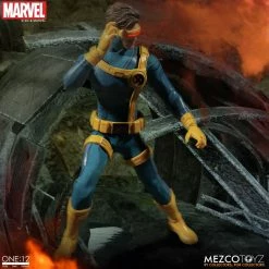 Maybang's Collectibles Mezco Toyz One:12 Collective Marvel Comics X-Men Cyclops 1/12 Scale Action Figure