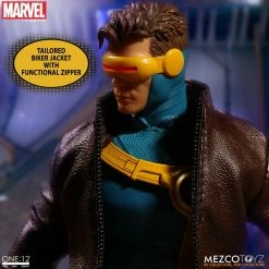 Maybang's Collectibles Mezco Toyz One:12 Collective Marvel Comics X-Men Cyclops 1/12 Scale Action Figure