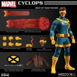 Maybang's Collectibles Mezco Toyz One:12 Collective Marvel Comics X-Men Cyclops 1/12 Scale Action Figure
