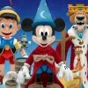 Maybang's Collectibles Super7 Disney Classic Animation ULTIMATES Wave 1 - Set Of 3 Sorcerer’s Apprentice Mickey Mouse, Pinocchio & Prince John