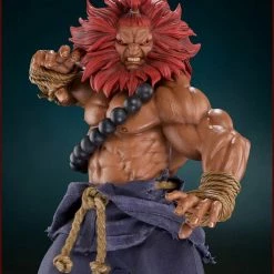 Vendor-unknown Pop Culture Shock Street Fighter Collectibles Akuma 1/4 Scale Polystone Statue