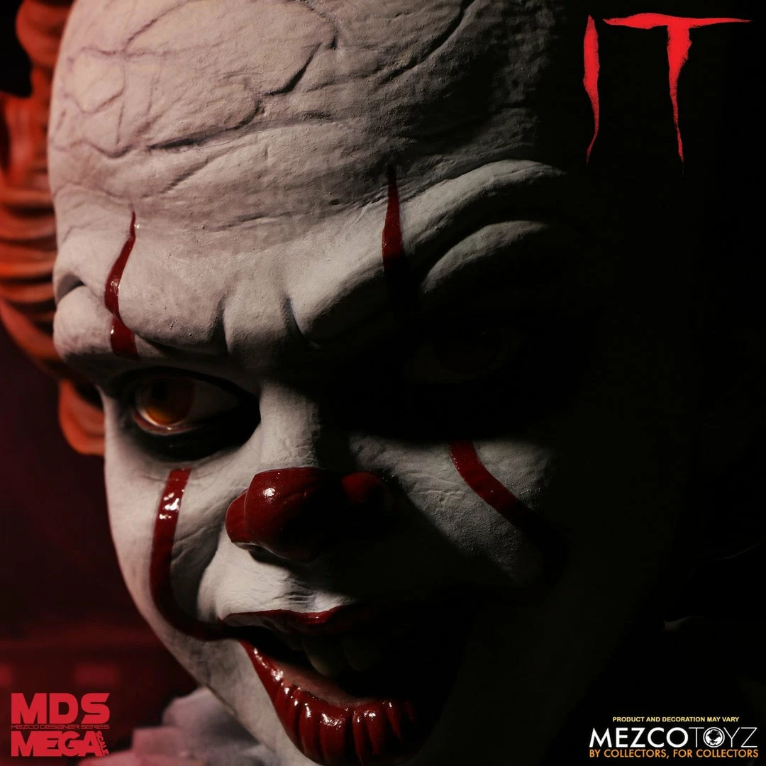 Maybang's Collectibles Mezco Toyz Designer Series IT (2017) Mega Scale 15" Talking Pennywise Doll 3 Maybang's Collectibles Mezco Toyz Designer Series IT (2017) Mega Scale 15" Talking Pennywise Doll