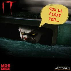 Maybang's Collectibles Mezco Toyz Designer Series IT (2017) Mega Scale 15" Talking Pennywise Doll 12 Maybang's Collectibles Mezco Toyz Designer Series IT (2017) Mega Scale 15