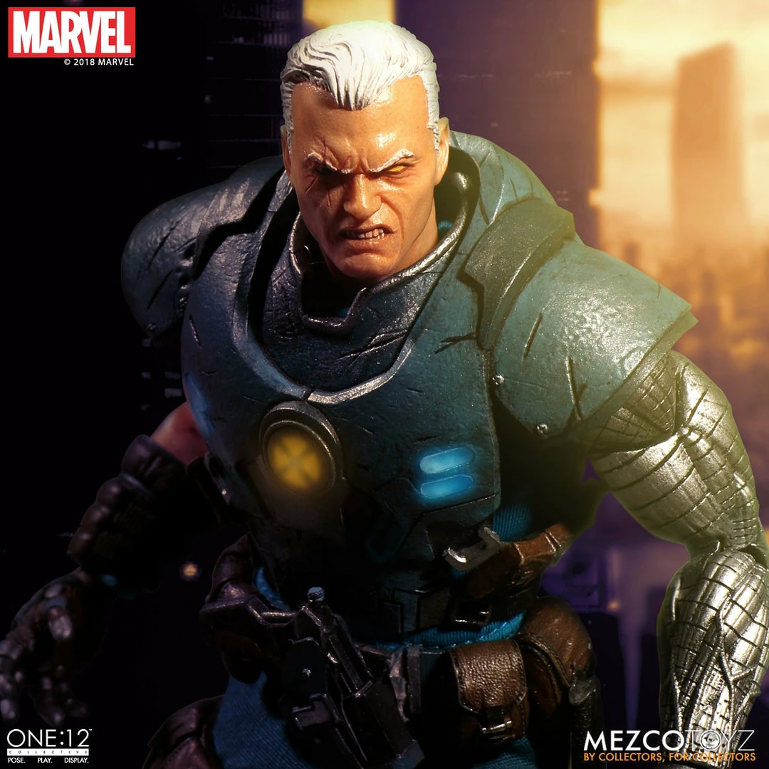 Maybang's Collectibles Mezco Toyz One:12 Collective Marvel Comics Cable 1/12 Scale Action Figure 4 Maybang's Collectibles Mezco Toyz One:12 Collective Marvel Comics Cable 1/12 Scale Action Figure
