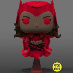 Maybang's Collectibles Funko Pop! Marvel WandaVision Scarlet Witch Glow-in-the-Dark Pop! Vinyl Figure - Entertainment Earth Exclusive