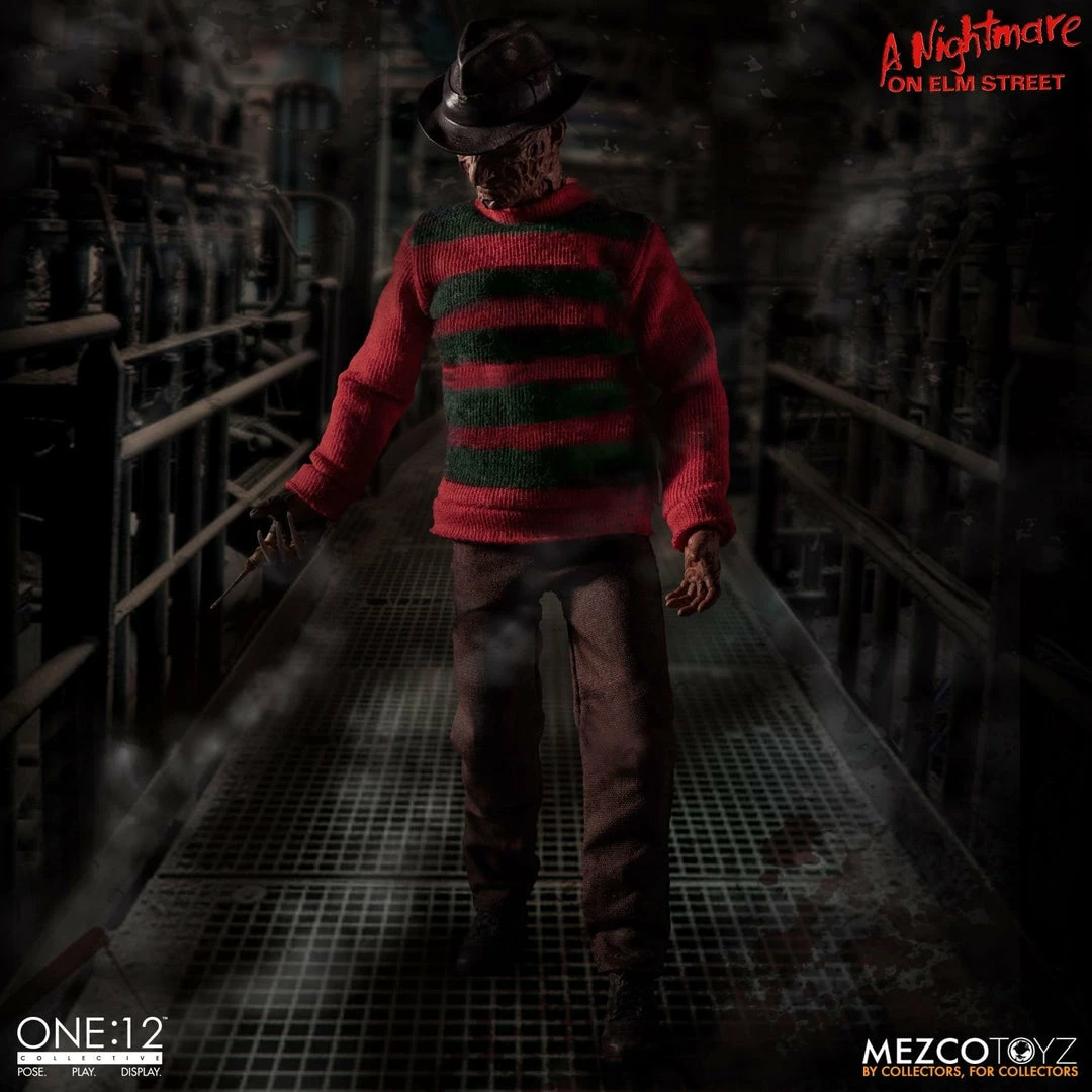 Maybang's Collectibles Mezco Toyz One:12 Collective A Nightmare On Elm Street: Freddy Krueger 1/12 Scale Action Figure 1 Maybang's Collectibles Mezco Toyz One:12 Collective A Nightmare On Elm Street: Freddy Krueger 1/12 Scale Action Figure