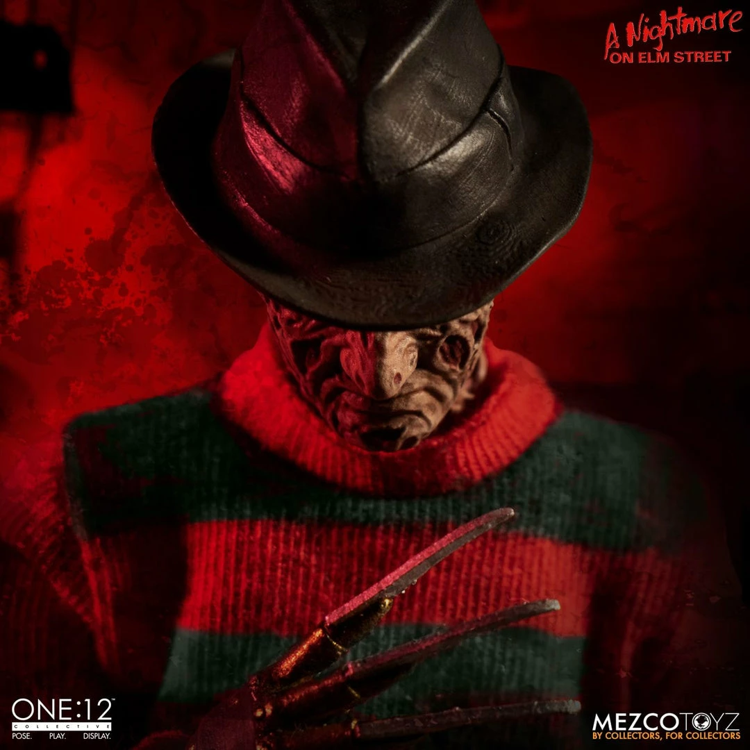 Maybang's Collectibles Mezco Toyz One:12 Collective A Nightmare On Elm Street: Freddy Krueger 1/12 Scale Action Figure 2 Maybang's Collectibles Mezco Toyz One:12 Collective A Nightmare On Elm Street: Freddy Krueger 1/12 Scale Action Figure