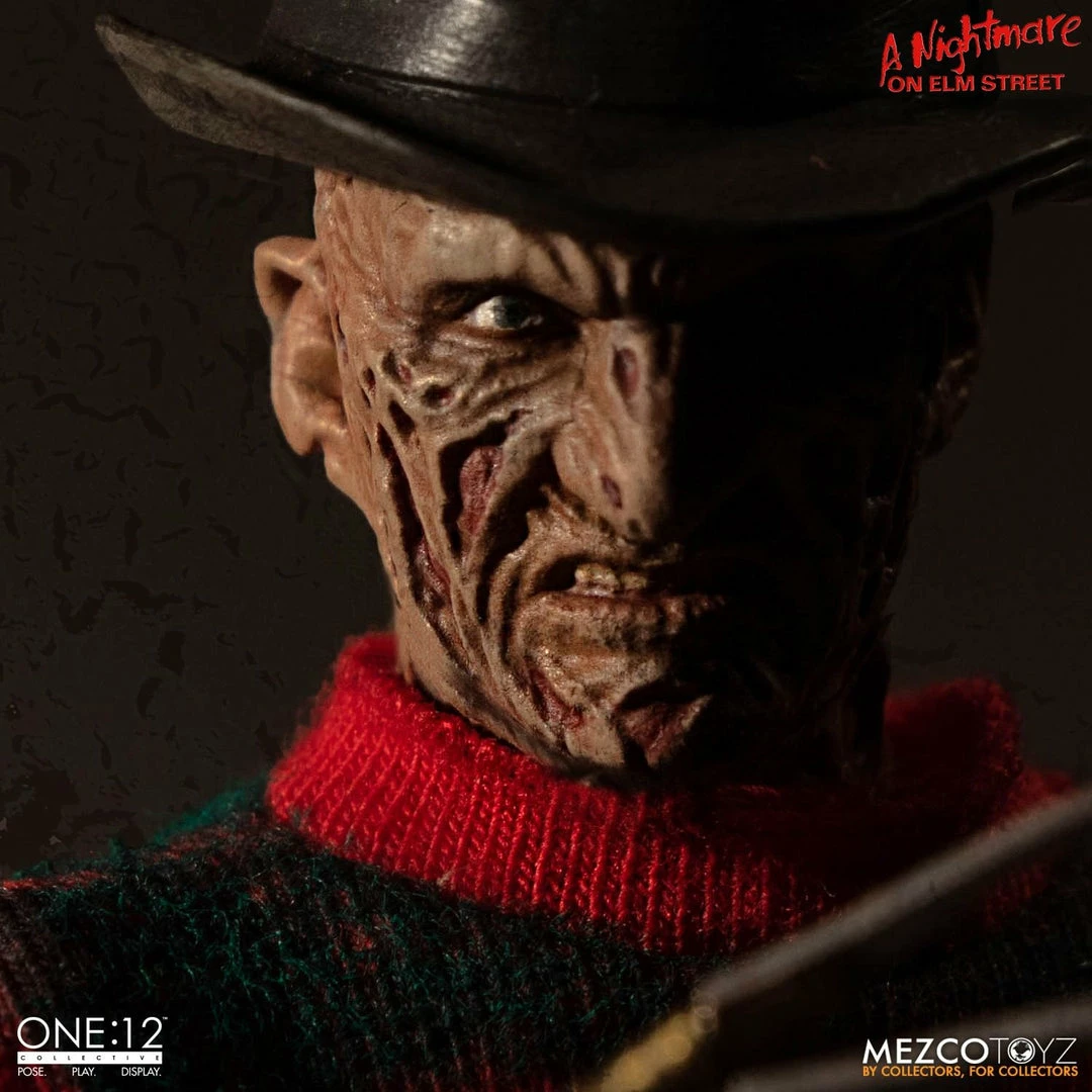Maybang's Collectibles Mezco Toyz One:12 Collective A Nightmare On Elm Street: Freddy Krueger 1/12 Scale Action Figure 4 Maybang's Collectibles Mezco Toyz One:12 Collective A Nightmare On Elm Street: Freddy Krueger 1/12 Scale Action Figure