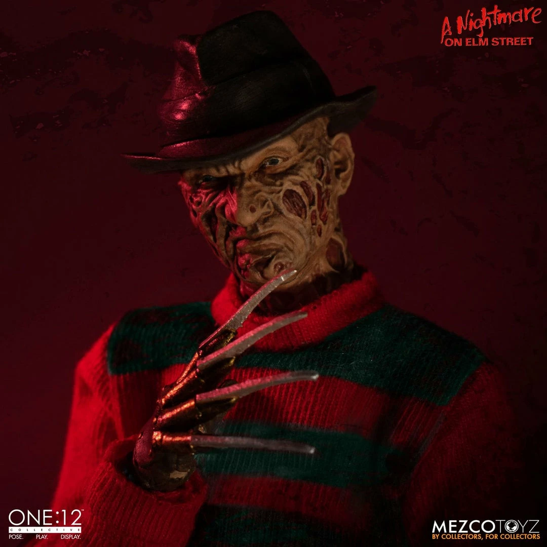 Maybang's Collectibles Mezco Toyz One:12 Collective A Nightmare On Elm Street: Freddy Krueger 1/12 Scale Action Figure 7 Maybang's Collectibles Mezco Toyz One:12 Collective A Nightmare On Elm Street: Freddy Krueger 1/12 Scale Action Figure