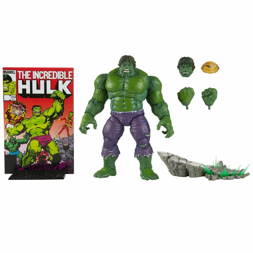 Maybang's Collectibles Hasbro Marvel Legends 20th Anniversary Retro Hulk 6-Inch Action Figure 2 Maybang's Collectibles Hasbro Marvel Legends 20th Anniversary Retro Hulk 6-Inch Action Figure