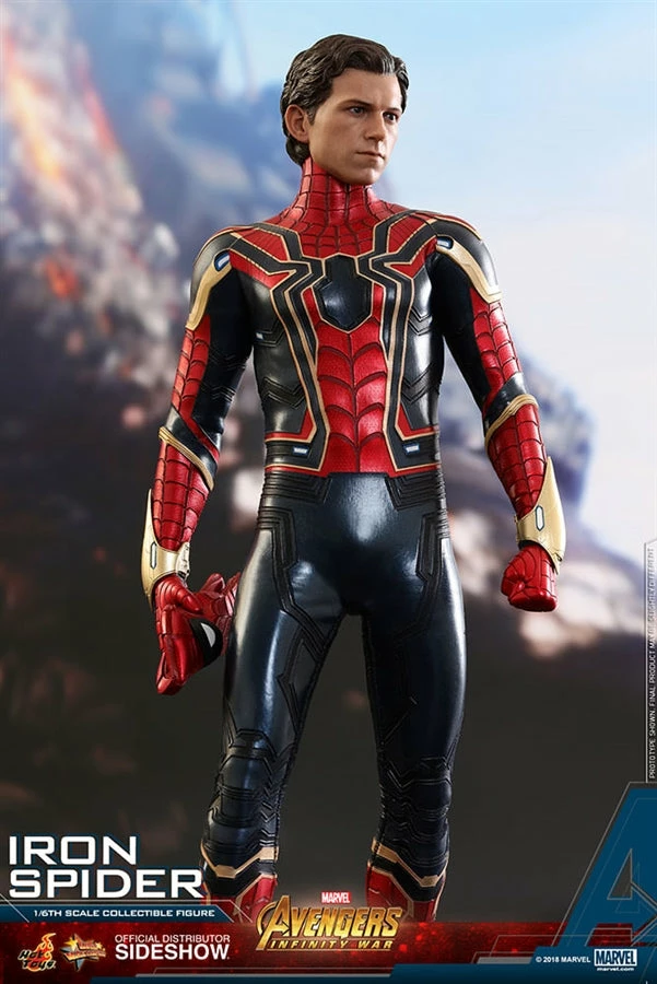 Vendor-unknown Hot Toys Marvel Avengers Infinity War Spider-Man Iron Spider Suit 1/6 Scale 12" Action Figure 10 Vendor-unknown Hot Toys Marvel Avengers Infinity War Spider-Man Iron Spider Suit 1/6 Scale 12" Action Figure