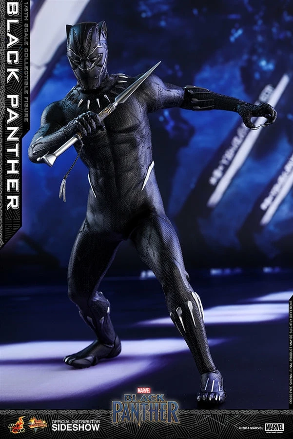 Vendor-unknown Hot Toys Marvel Black Panther Black Panther 1/6 Scale 12" Figure 7 Vendor-unknown Hot Toys Marvel Black Panther Black Panther 1/6 Scale 12" Figure