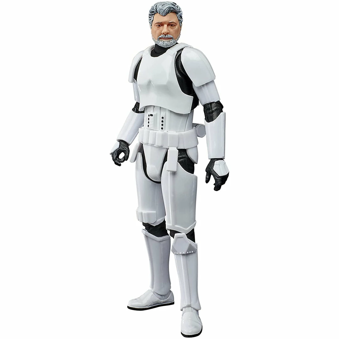Maybang's Collectibles Hasbro Star Wars The Black Series George Lucas (In Stormtrooper Disguise) Action Figure 3 Maybang's Collectibles Hasbro Star Wars The Black Series George Lucas (In Stormtrooper Disguise) Action Figure