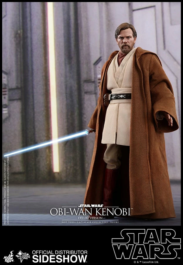 Vendor-unknown Hot Toys Star Wars Episode III Revenge Of The Sith Obi-Wan Kenobi (Deluxe Version) 1/6 Scale Figure 1 Vendor-unknown Hot Toys Star Wars Episode III Revenge Of The Sith Obi-Wan Kenobi (Deluxe Version) 1/6 Scale Figure