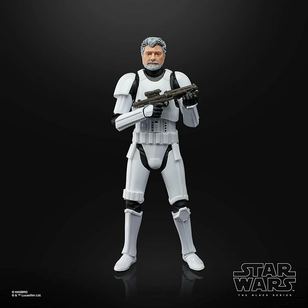 Maybang's Collectibles Hasbro Star Wars The Black Series George Lucas (In Stormtrooper Disguise) Action Figure 6 Maybang's Collectibles Hasbro Star Wars The Black Series George Lucas (In Stormtrooper Disguise) Action Figure