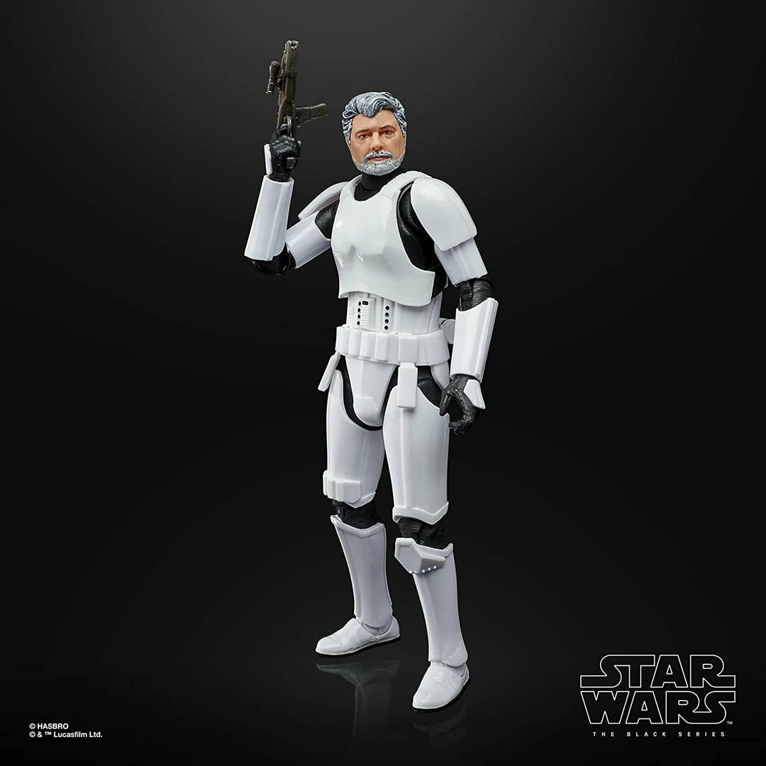 Maybang's Collectibles Hasbro Star Wars The Black Series George Lucas (In Stormtrooper Disguise) Action Figure 5 Maybang's Collectibles Hasbro Star Wars The Black Series George Lucas (In Stormtrooper Disguise) Action Figure