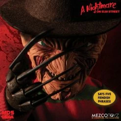 Maybang's Collectibles Mezco Toyz Mezco Designer Series MDS A Nightmare On Elm Street Mega Scale Talking Freddy Krueger Figure