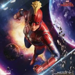 Maybang's Collectibles Mezco Toyz One:12 Collective Marvel Comics Captain Marvel 1/12 Scale Action Figure