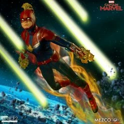 Maybang's Collectibles Mezco Toyz One:12 Collective Marvel Comics Captain Marvel 1/12 Scale Action Figure