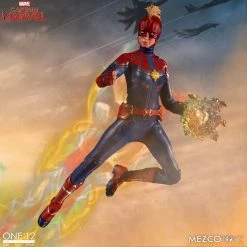 Maybang's Collectibles Mezco Toyz One:12 Collective Marvel Comics Captain Marvel 1/12 Scale Action Figure
