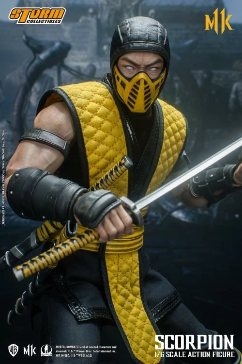 Maybang's Collectibles Others Storm Collectibles Mortal Kombat XI Scorpion 1/6 Scale 12" Collectible Figure 4 Maybang's Collectibles Others Storm Collectibles Mortal Kombat XI Scorpion 1/6 Scale 12" Collectible Figure
