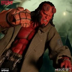 Maybang's Collectibles Mezco Toyz One:12 Collective Hellboy (2019): Hellboy 1/12 Scale Action Figure