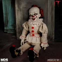 Maybang's Collectibles Mezco Toyz Mezco Designer Series It (2017) Pennywise Roto Plush Doll