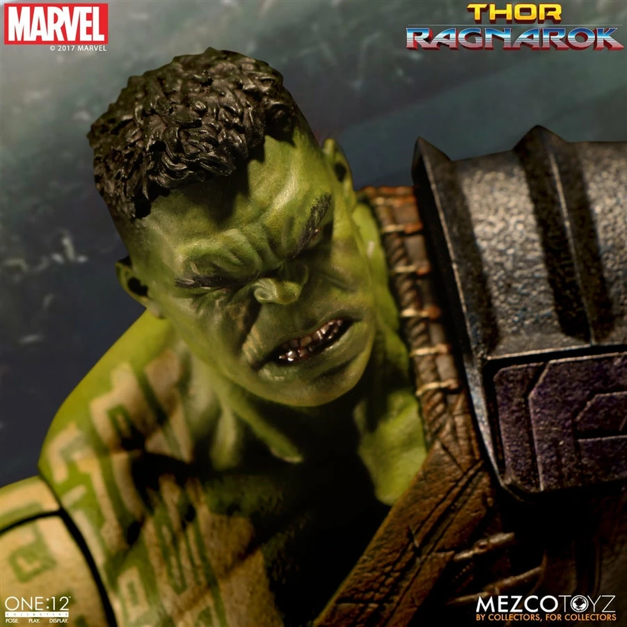 Vendor-unknown Mezco Toyz One:12 Collective Marvel Comics Thor Ragnarok Gladiator Hulk 1/12 Scale Action Figure 7 Vendor-unknown Mezco Toyz One:12 Collective Marvel Comics Thor Ragnarok Gladiator Hulk 1/12 Scale Action Figure