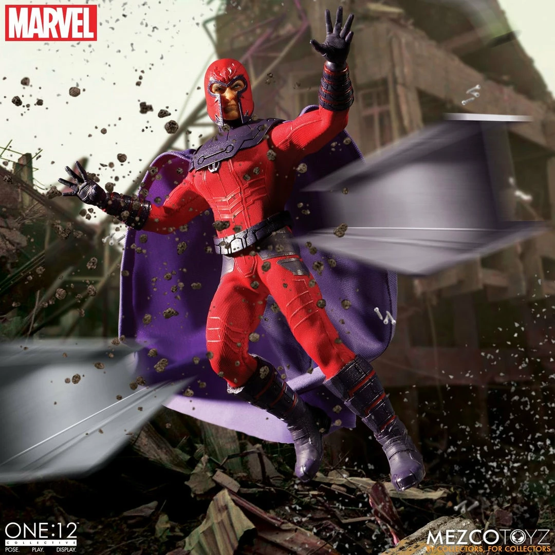 Maybang's Collectibles Mezco Toyz One:12 Collective Marvel Comics X-Men Magneto 1/12 Scale Action Figure 1 Maybang's Collectibles Mezco Toyz One:12 Collective Marvel Comics X-Men Magneto 1/12 Scale Action Figure