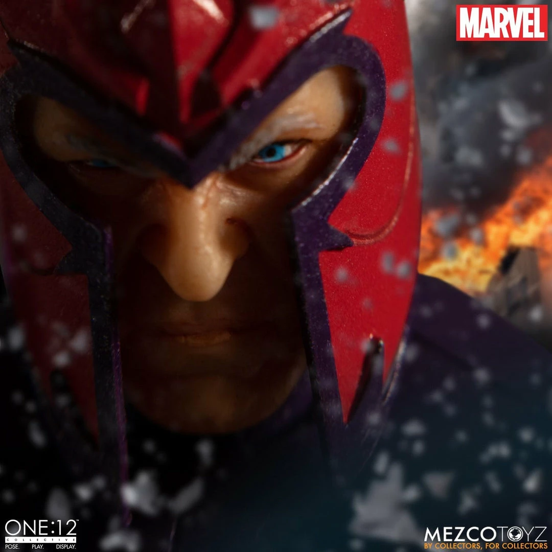 Maybang's Collectibles Mezco Toyz One:12 Collective Marvel Comics X-Men Magneto 1/12 Scale Action Figure 2 Maybang's Collectibles Mezco Toyz One:12 Collective Marvel Comics X-Men Magneto 1/12 Scale Action Figure