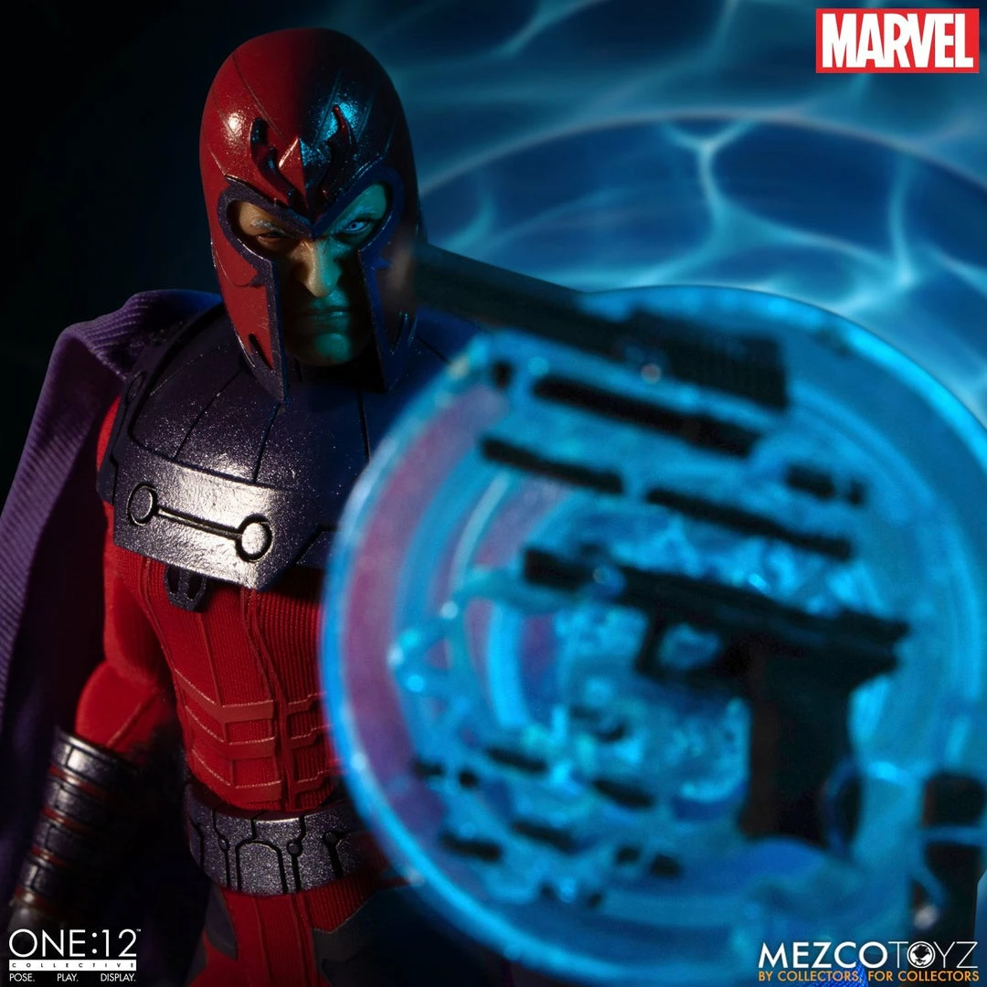 Maybang's Collectibles Mezco Toyz One:12 Collective Marvel Comics X-Men Magneto 1/12 Scale Action Figure 6 Maybang's Collectibles Mezco Toyz One:12 Collective Marvel Comics X-Men Magneto 1/12 Scale Action Figure