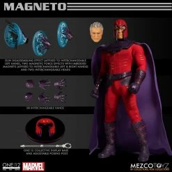 Maybang's Collectibles Mezco Toyz One:12 Collective Marvel Comics X-Men Magneto 1/12 Scale Action Figure 27 Maybang's Collectibles Mezco Toyz One:12 Collective Marvel Comics X-Men Magneto 1/12 Scale Action Figure