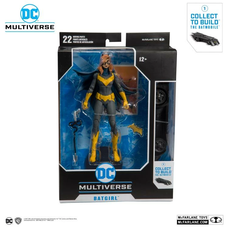 Maybang's Collectibles McFarlane Toys McFarlane DC Multiverse Batgirl Action Figure (DC Rebirth Build-A-Batmobile) 7 Maybang's Collectibles McFarlane Toys McFarlane DC Multiverse Batgirl Action Figure (DC Rebirth Build-A-Batmobile)