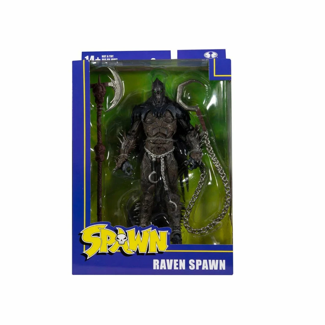 Maybang's Collectibles McFarlane Toys Spawn's Universe Raven Spawn Deluxe Action Figure 8 Maybang's Collectibles McFarlane Toys Spawn's Universe Raven Spawn Deluxe Action Figure