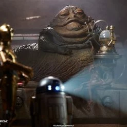 Vendor-unknown Sideshow Collectibles Sideshow Star Wars Jabba The Hutt And Throne Deluxe 1/6 Scale Figure