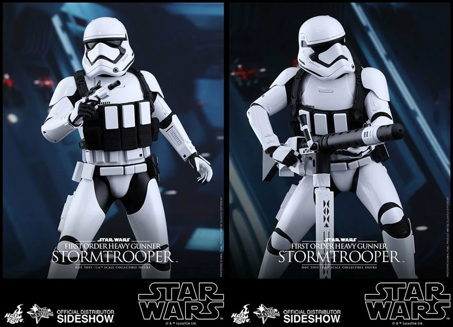 Vendor-unknown Hot Toys Star Wars Episode VII The Force Awakens First Order Heavy Gunner Stormtrooper 1/6 Scale 12" Figure 6 Vendor-unknown Hot Toys Star Wars Episode VII The Force Awakens First Order Heavy Gunner Stormtrooper 1/6 Scale 12" Figure