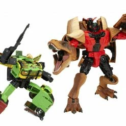 Maybang's Collectibles Hasbro Jurassic Park Transformers Mash-Up Tyrannocon Rex And Autobot JP93 Set