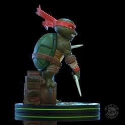 Maybang's Collectibles Quantum Mechanix (QMx) QMx TMNT Teenage Mutant Ninja Turtles Q-Fig Leonardo, Michelangelo, Donatello & Raphael Set Of 4 Figures