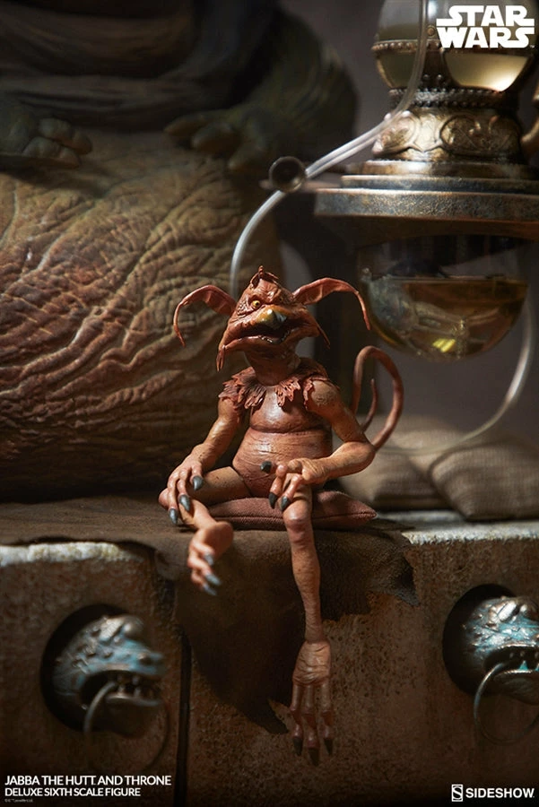 Vendor-unknown Sideshow Collectibles Sideshow Star Wars Jabba The Hutt And Throne Deluxe 1/6 Scale Figure 3 Vendor-unknown Sideshow Collectibles Sideshow Star Wars Jabba The Hutt And Throne Deluxe 1/6 Scale Figure