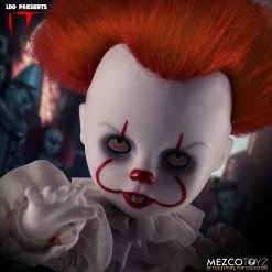 Maybang's Collectibles Mezco Toyz Living Dead Dolls LDD Presents IT (2017) Pennywise Figure